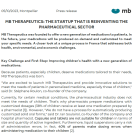 Download: Press release - MB THERAPEUTICS: THE STARTUP THAT IS REINVENTING THE PHARMACEUTICAL SECTOR 