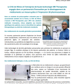 Télécharger : Communiqué de presse - LE CHU DE NIMES ET MB THERAPEUTICS ENGAGES DANS UN PARTENARIAT D'INNOVATION POUR LE DEVELOPPEMENT DE MEDICAMENTS PERSONNALISES PAR IMPRESSION 3D